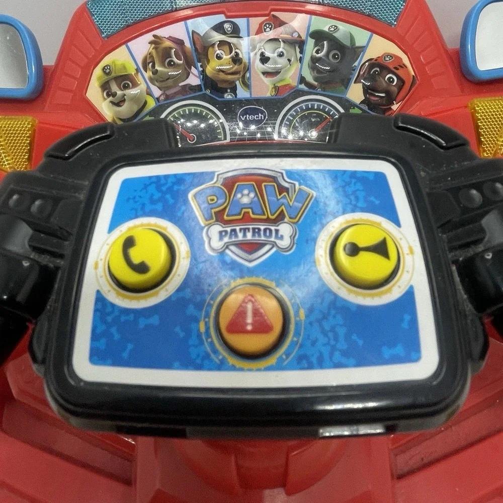 VTech PAW Patrol Interactive Rescue Driver ATV & Fire Truck‎ Lights Sounds